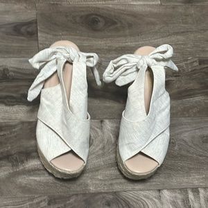 Constance Wedge Platforms Size 7 Ladies Sandals